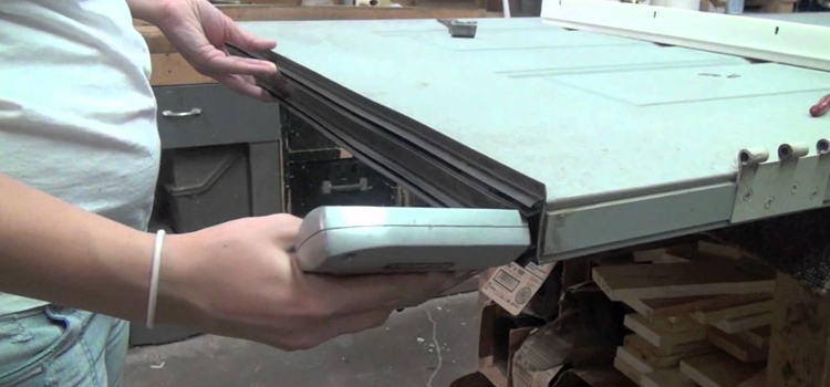 damaged steel door repair West Puente Valley