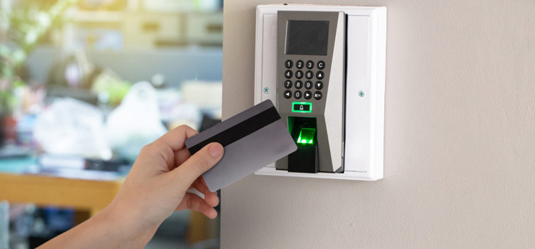 key card entry system West Puente Valley